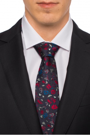 Floral motif tie, zdjęcie 2 Floral motif tie od Etro